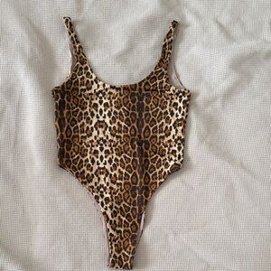 Meshki Leopard Print Swimsuit